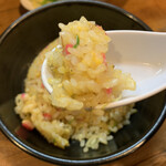 佐野ラ－メン たかの - 写真では分からないけど湯気が立ってます。