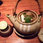 五八亭 - 松茸の土瓶蒸し②