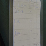 Trattoria La Luce - 伝票にも気遣いが