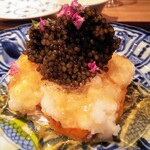 やまぐち - ●生ウニ、白甘鯛、キャビア