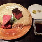 やまぐち - ●牛ヒレ、炭火焼き