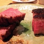 やまぐち - ●牛ヒレ、炭火焼き