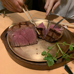 ステーキハウス キッチンリボン - 