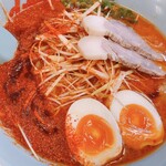 山岡家山形西田店 - ウルトラ激辛ラーメン＋JAFチャーシュー 980円