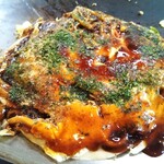 Okonomiyaki Teppan Yaki Miyamoto - 牛すじモダン(ちゃんぽん)