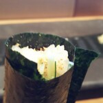 寿司　まつばら - カッパの手巻き