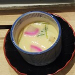 124137379 - 寿司盛り天ぷらセットの茶碗蒸し(2020.01.24)