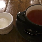 オーブッシュ - 林檎シャーベット・紅茶