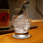 日本料理 幸庵 - 木桶芋焼酎 日は昇るロック