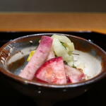 日本料理 幸庵 - あやめ蕪と白菜の漬物