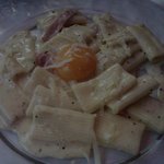 カナル - カルボナーラのアップ