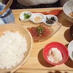 おぼんdeごはん - 漬け鮪茶漬け950円(税別