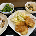 ささら - 二色フライ 炊き合わせ