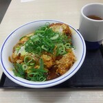 かつや - 青ネギ味噌チキンカツ丼 649円(税込)