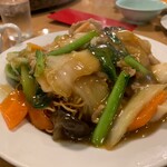 南海飯店 - かたい焼ソバ