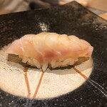 広典 - 白甘鯛　昆布締め