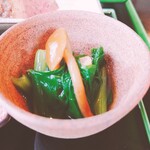 蕎麦 おおつか - お浸し