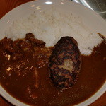 カナメカリー - 当店イチオシ！ハンバーグにもカレーに合うようにスパイスを混ぜ込んだジューシーハンバーグカレー