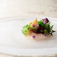 三河湾 のどぐろ 合馬 新筍のカルパッチョ