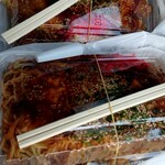 広島風おこのみ焼 珠芽 - お好み焼き(そば入り)トリプル1060円×2