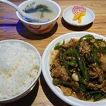 淘湘記 - 田舎風豚肉炒め（980円）