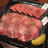 牛屋 銀兵衛 銀座本店 - 葱タン塩、シンシン