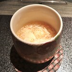 エクアトゥール - 白子と紅ずわい蟹のフラン