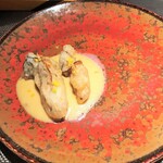 エクアトゥール - 牡蠣のフリット、フォアグラ