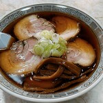 晴来軒 - チャーシュー麺800円。チャーシューが美味い