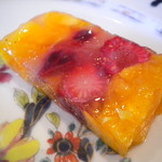 レストラン シェ・オカ - さまざまなフルーツのゼリー寄せ