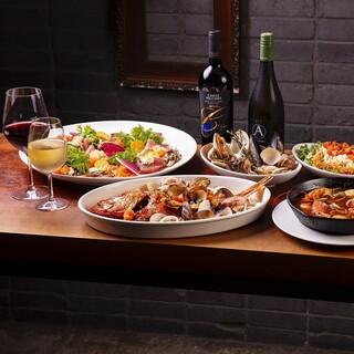 All-you-can-drink of our signature dishes and wine starts from 6,000 yen! reserved too