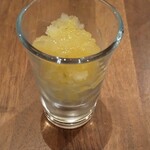 コンヴィヴィアリテ・イチノセ - 柚子のグラニテ