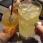 炭火焼肉　肉匠　たいら - かんぱ～い!