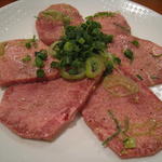 桔梗苑 - タン塩　追加の一人前！