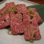 桔梗苑 - 黒毛和牛上ロース　塩