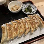 餃子酒場ツツム - 焼餃子定食(￥850円)