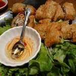 バインセオ サイゴン 新宿店 - 揚げ春巻き