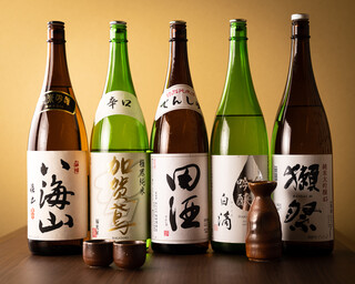 Soumenya Ito - 厳選した日本酒各種ございます。