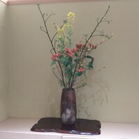 日本料理 太月 - おかみさんによるお花