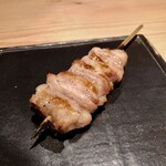 焼鳥 茜 - 茜鶏のせせり串