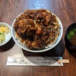 Mitsumura - 海老かき揚げ丼（1300円）