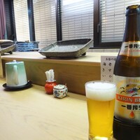 てんぷら天松 日本橋店 - 目の前で