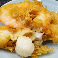 てんぷら天松 日本橋店 - 海老とホタテ