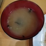 キッチンまつむら - 全メニューに味噌汁