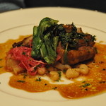 ピエ・ド・ポー - 子羊背肉のロースト ミント風味