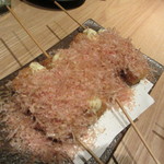 銀の月 - 子持ち昆布の串揚げ　４００円/本