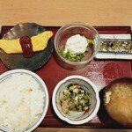盛岡月が丘食堂 - 朝食セット（４００円）