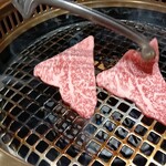 和牛 まつした - ●おまかせｺｰｽ9000+ｺｰｽﾎﾙﾓﾝ500+ﾄﾛﾀﾝﾕｯｹ2500+和牛ｼｸﾞﾚ煮500+生B 780X2+ｽﾊﾟｰｸﾘﾝｸﾞﾜｲﾝ5000=19,060円 2020年01月