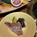 和牛 まつした - ●おまかせｺｰｽ9000+ｺｰｽﾎﾙﾓﾝ500+ﾄﾛﾀﾝﾕｯｹ2500+和牛ｼｸﾞﾚ煮500+生B 780X2+ｽﾊﾟｰｸﾘﾝｸﾞﾜｲﾝ5000=19,060円 2020年01月