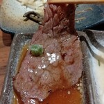 和牛 まつした - ●おまかせｺｰｽ9000+ｺｰｽﾎﾙﾓﾝ500+ﾄﾛﾀﾝﾕｯｹ2500+和牛ｼｸﾞﾚ煮500+生B 780X2+ｽﾊﾟｰｸﾘﾝｸﾞﾜｲﾝ5000=19,060円 2020年01月